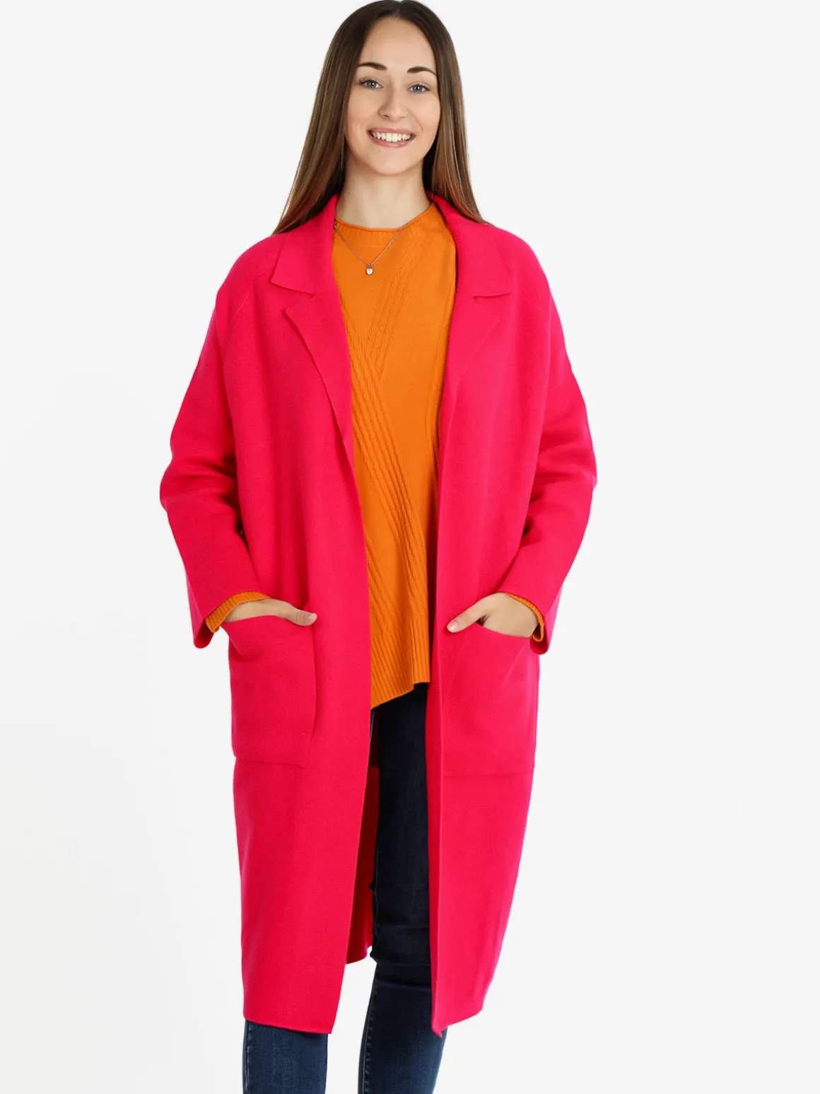 Lois & Pepe Cappotto in maglia lungo da donna