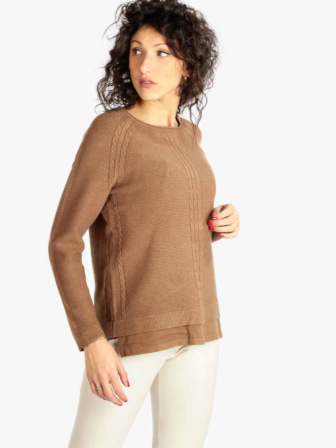 Lois & Pepe Maglione donna con trama lavorata