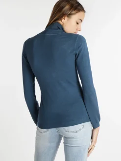 Lois & Pepe Pullover dolcevita donna in tinta unita