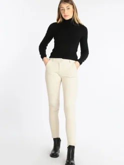 Lois & Pepe Pullover dolcevita donna in tinta unita