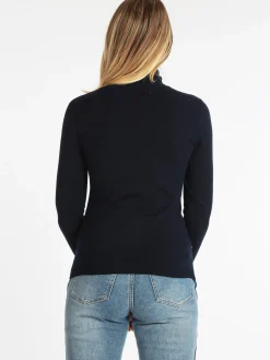 Lois & Pepe Pullover dolcevita donna in tinta unita