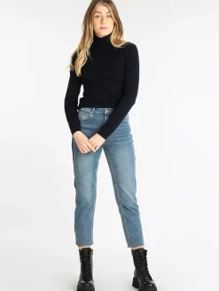 Lois & Pepe Pullover dolcevita donna in tinta unita