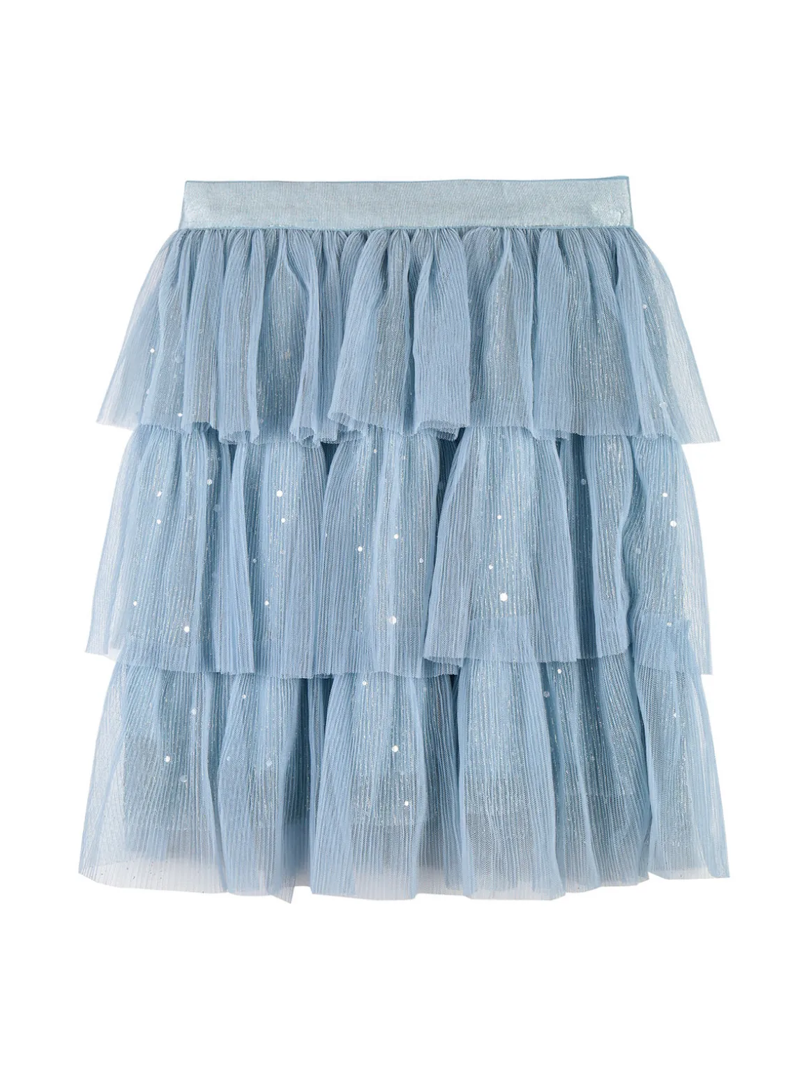 Lollitop Completo da bambina 3 pezzi con giacca in jeans e gonna in tulle