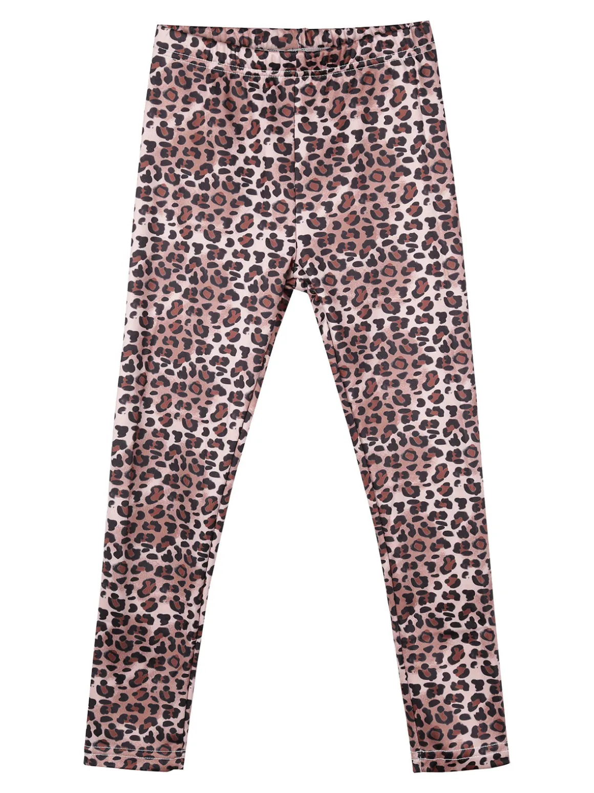 Lollitop Completo 2 pezzi da bambina con maglietta e leggings maculati - bianco