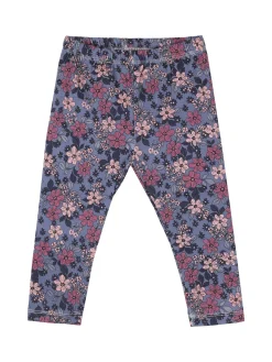 Lollitop Completo 2 pezzi da neonata con maglietta e leggings fiorati - bianco
