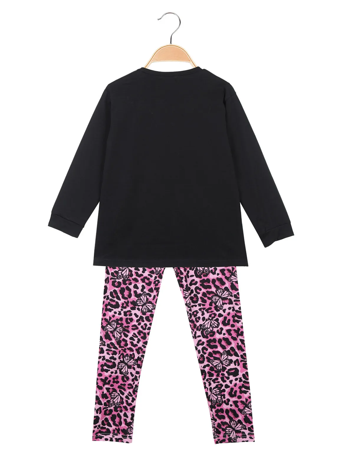 Lollitop Completo 2 pezzi da ragazza con leggings maculati