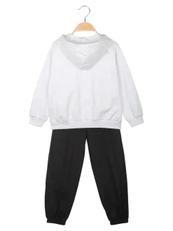 Lollitop Completo tuta da bambina 3 pezzi con cappuccio e zip