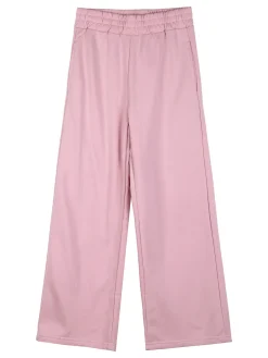 Lollitop Completo tuta da bambina 3 pezzi con pantaloni a gamba larga - rosa