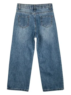 Lollitop Jeans da bambina con perle e strass