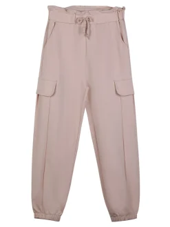 Lollitop Pantaloni da bambina in cotone con polsini