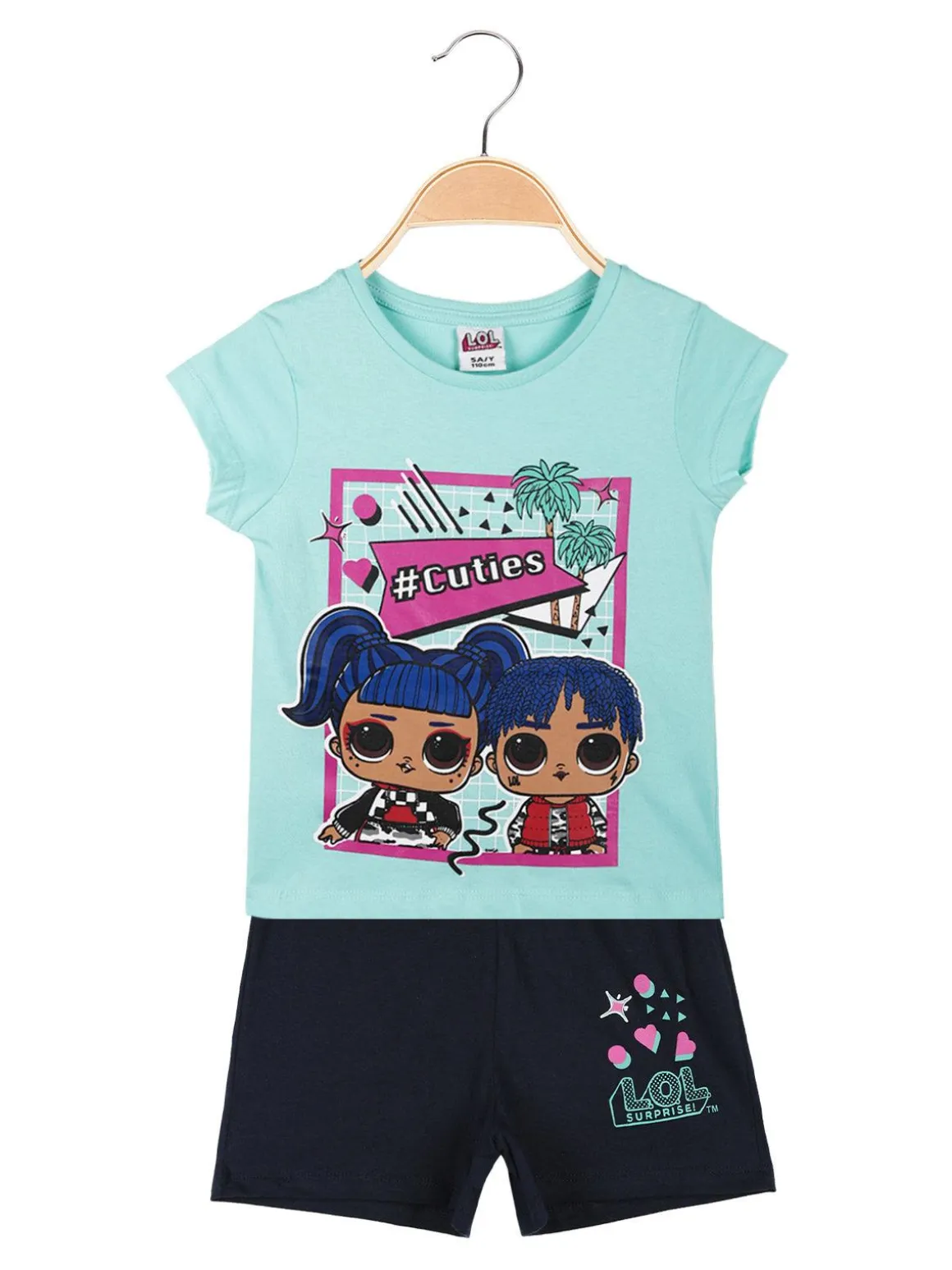 Lol Surprise! Completo corto bambina con stampa