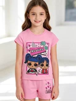 Lol Surprise! Completo corto bambina con stampa