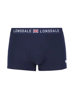 Lonsdale Boxer da uomo in cotone tinta unita