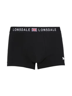 Lonsdale Boxer da uomo in cotone tinta unita