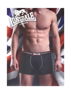 Lonsdale Boxer da uomo in tinta unita