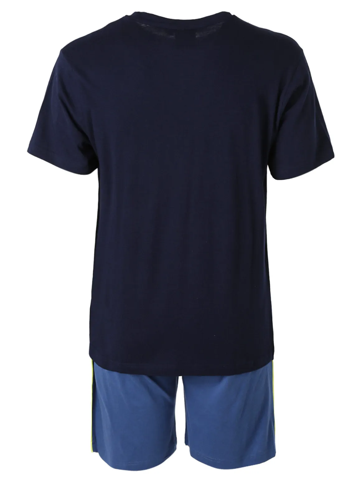 Lonsdale Completo corto da uomo in cotone - blu scuro