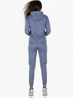 Lonsdale Completo tuta da donna 2 pezzi con cappuccio e zip