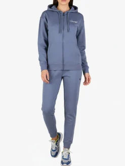 Lonsdale Completo tuta da donna 2 pezzi con cappuccio e zip