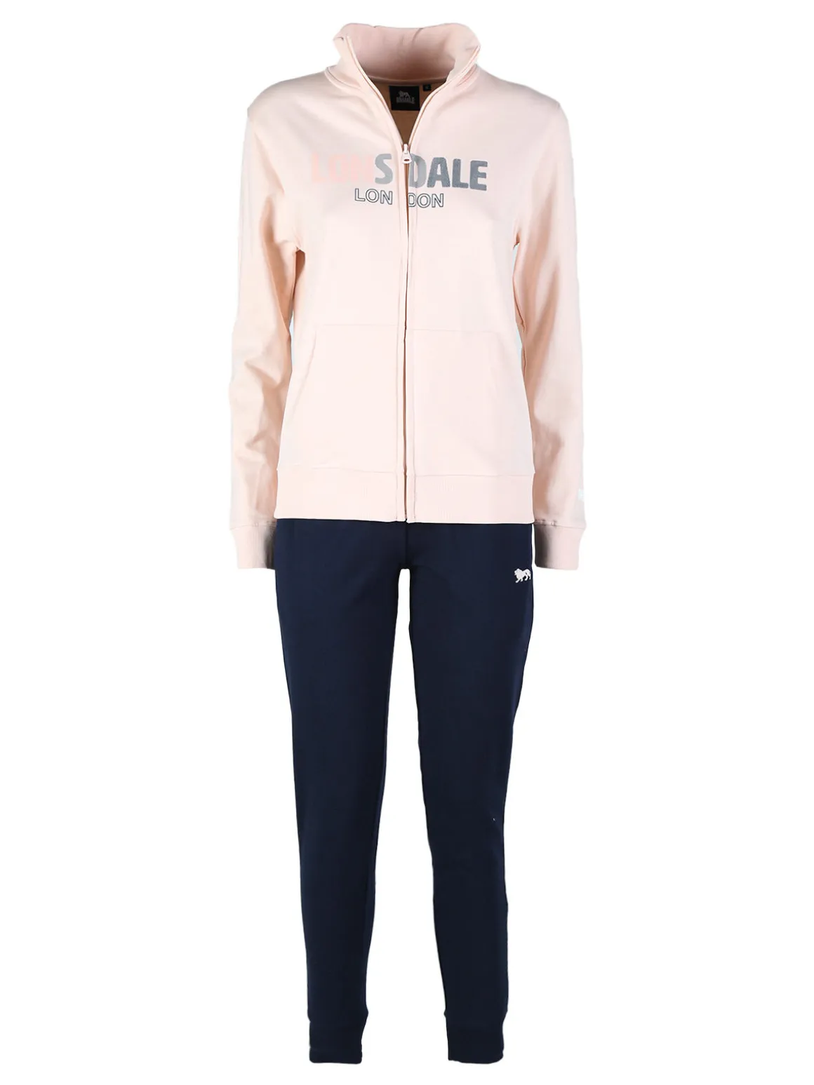 Lonsdale Completo tuta da donna sportiva 2 pezzi con zip intera