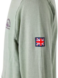Lonsdale Completo tuta da uomo full zip - pistacchio
