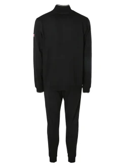 Lonsdale Completo tuta da uomo 2 pezzi con zip intera - nero