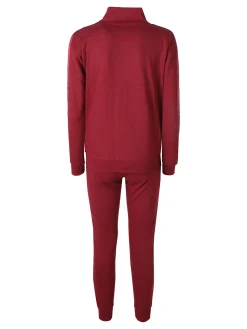 Lonsdale Completo tuta donna 2 pezzi full zip - bordeaux