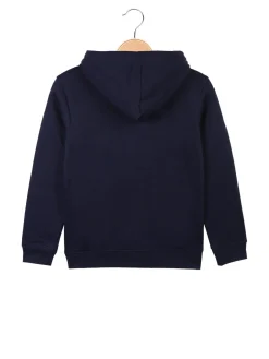 Lonsdale Felpa pesante da bambina con cappuccio e zip