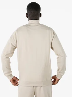 Lonsdale Felpa sportiva da uomo con cappuccio e zip - grigio scuro