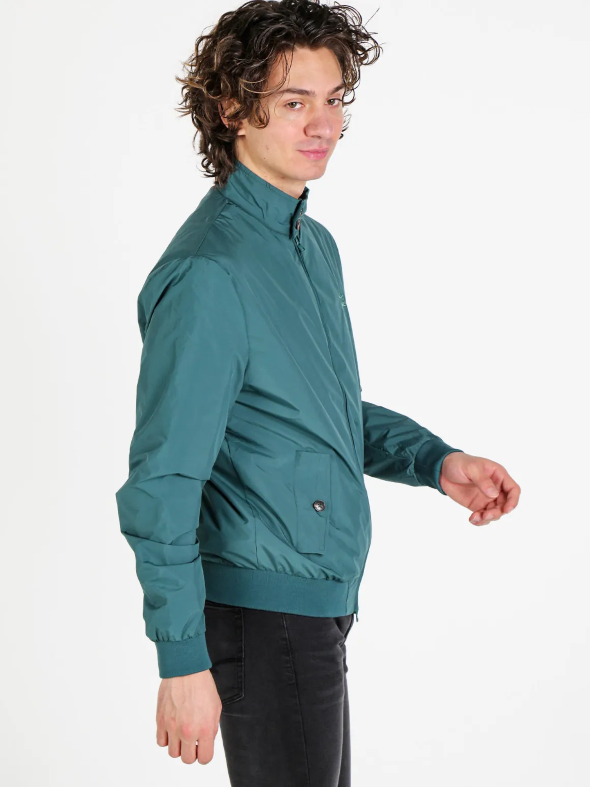 Lonsdale Giacca a vento leggera da uomo con zip