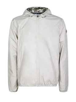 Lonsdale Giacca leggera a vento da uomo con cappuccio