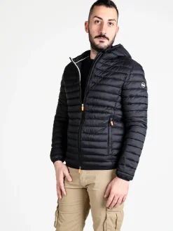 Lonsdale Giubbino da uomo 100 grammi con cappuccio e zip