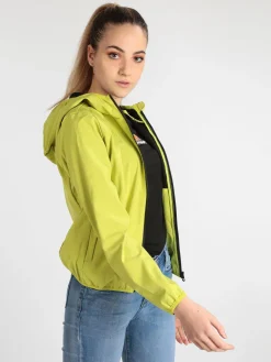 Lonsdale LODPE 215990 giubbino donna con zip e cappuccio