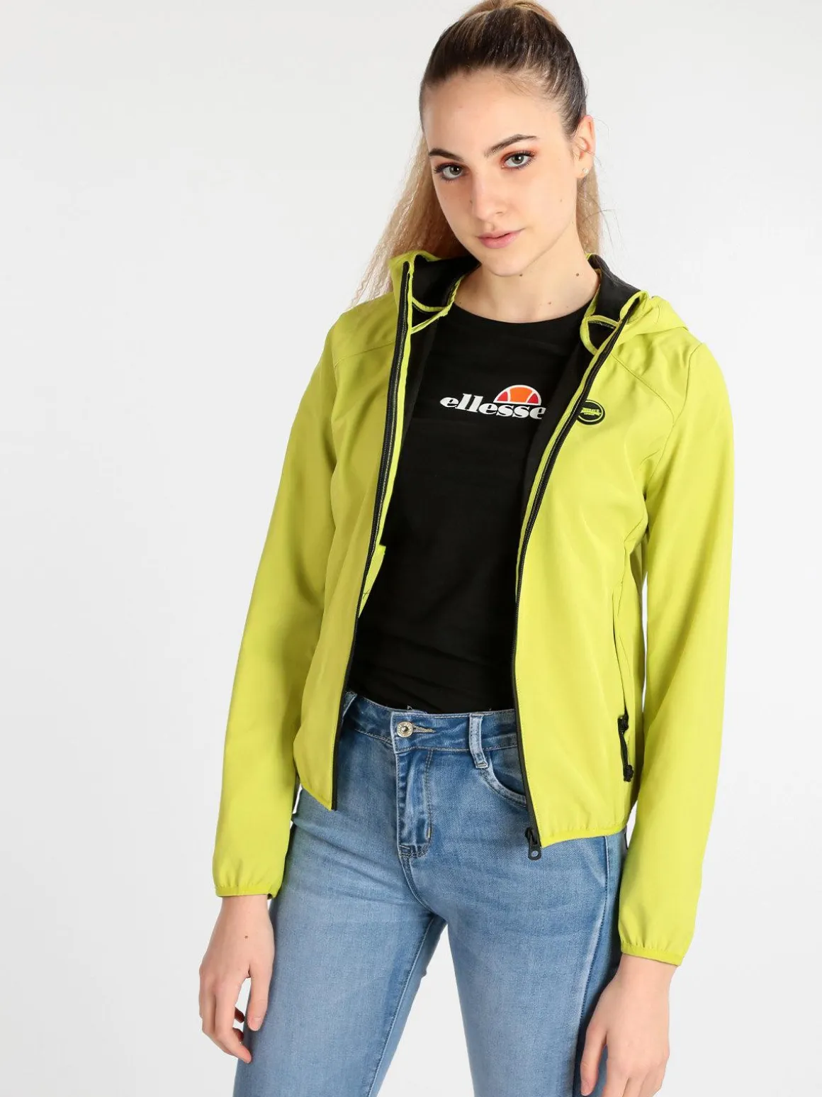 Lonsdale LODPE 215990 giubbino donna con zip e cappuccio