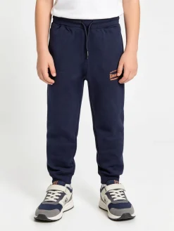 Lonsdale Pantaloni sportivi felpati da bambino con coulisse