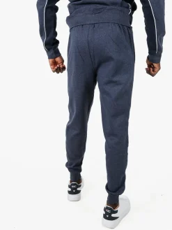 Lonsdale Pantaloni tuta da uomo con coulisse e polsini - avion