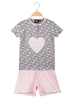 Lonsdale Pigiama corto da bambina in cotone