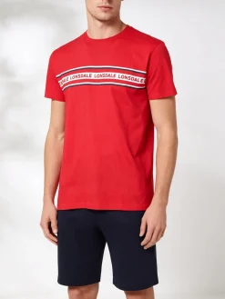 Lonsdale Pigiama corto da uomo in cotone