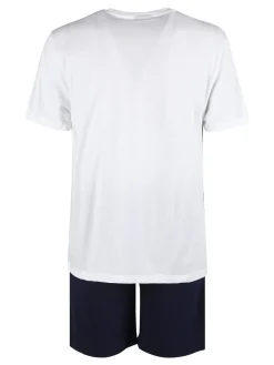 Lonsdale Pigiama corto da uomo in cotone