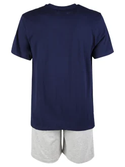 Lonsdale Pigiama corto da uomo in cotone