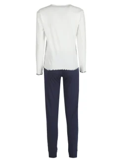 Lonsdale Pigiama lungo da donna in cotone