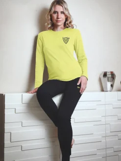 Lonsdale Pigiama lungo da donna in cotone
