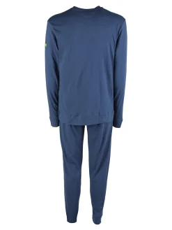 Lonsdale Pigiama lungo da uomo in cotone