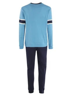 Lonsdale Pigiama lungo da uomo in cotone