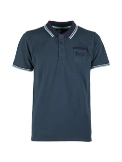 Lonsdale Polo da uomo a maniche corte con taschino