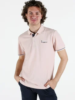 Lonsdale Polo da uomo in cotone a maniche corte