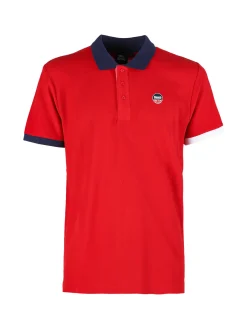 Lonsdale Polo da uomo in cotone a maniche corte