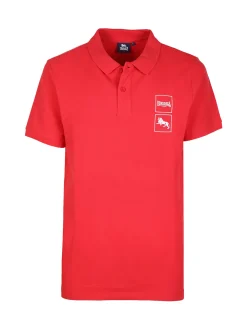 Lonsdale Polo in cotone da uomo manica corta