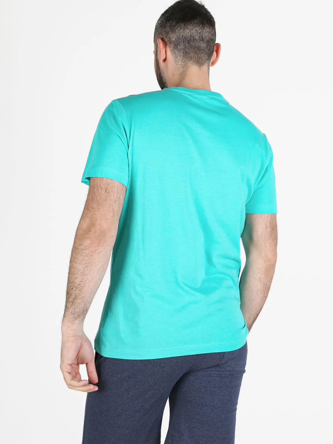Lonsdale T-shirt da uomo in cotone con logo