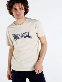 Lonsdale T-shirt da uomo in cotone