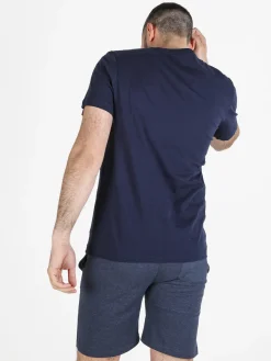 Lonsdale T-shirt da uomo in cotone con logo